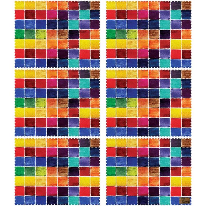 زیربشقابی مخمل رنس مدل U3-42517 سایز 40x35 سانتی متر